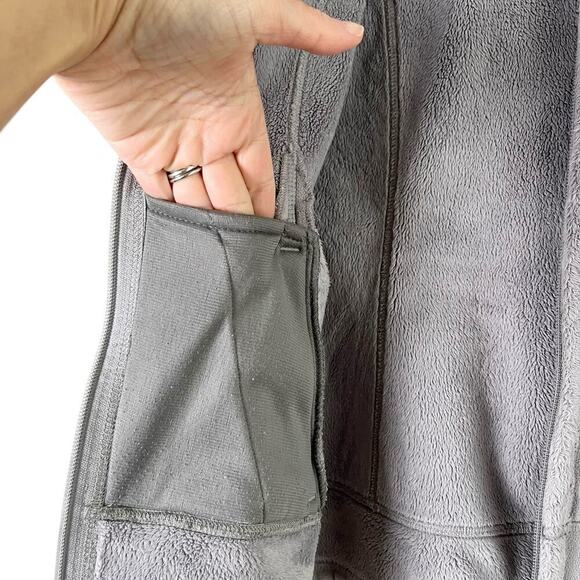 The North Face Morningside Full-Zip Fleece Jacket in Grey, Size XS‎ - Picture 7 of 11
